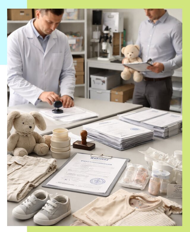 Сертификация детских товаров в Ярославле от 15402 р. | Алешин-Рсл