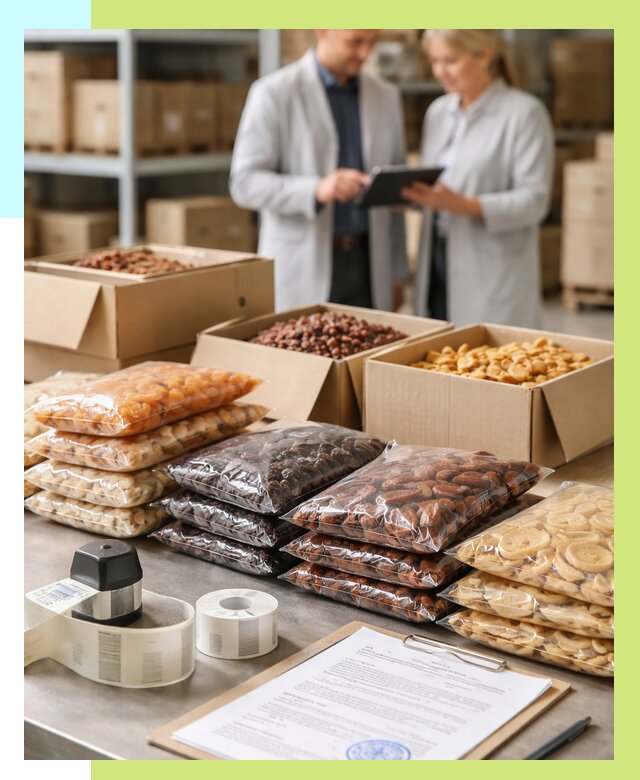 Сертификация сухофруктов в Ярославле от 12322 р. | Алешин-Рсл под ключ