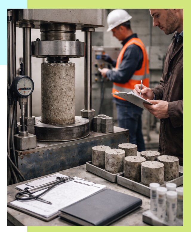 Сертификация бетона в Ярославле от 30804 р. сертификат | Алешин-Рсл