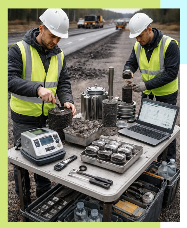 Сертификация асфальта: испытания и подтверждение в Ярославле