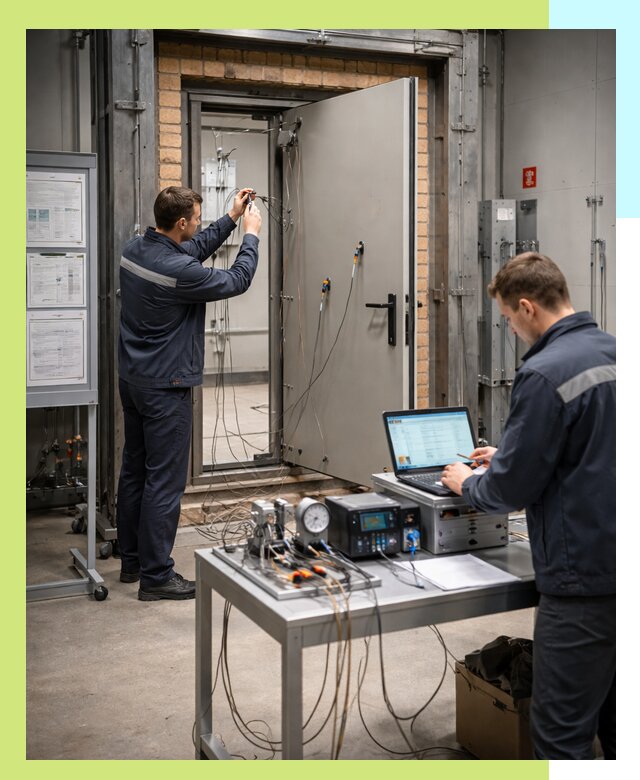 Сертификация противопожарных дверей в Ярославле по ГОСТ и ТР