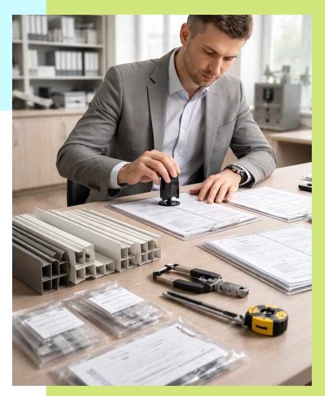 Сертификация ПВХ продукции в Ярославле от 8728 р., Алешин-Рсл