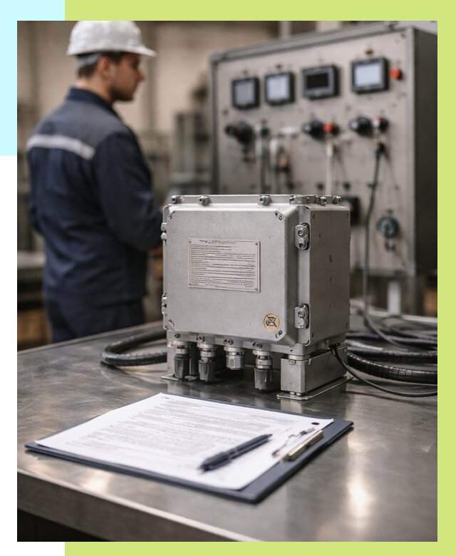 Сертификация взрывозащищенного оборудования в Ярославле от 35938 р. | Алешин-Рсл