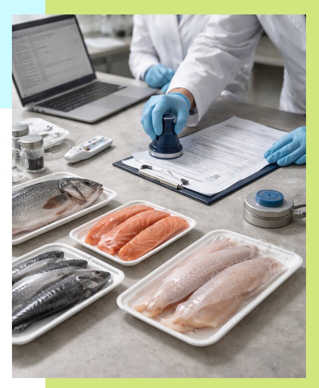 Сертификация рыбы и сертификат в Ярославле от 15402 р. | Алешин-Рсл