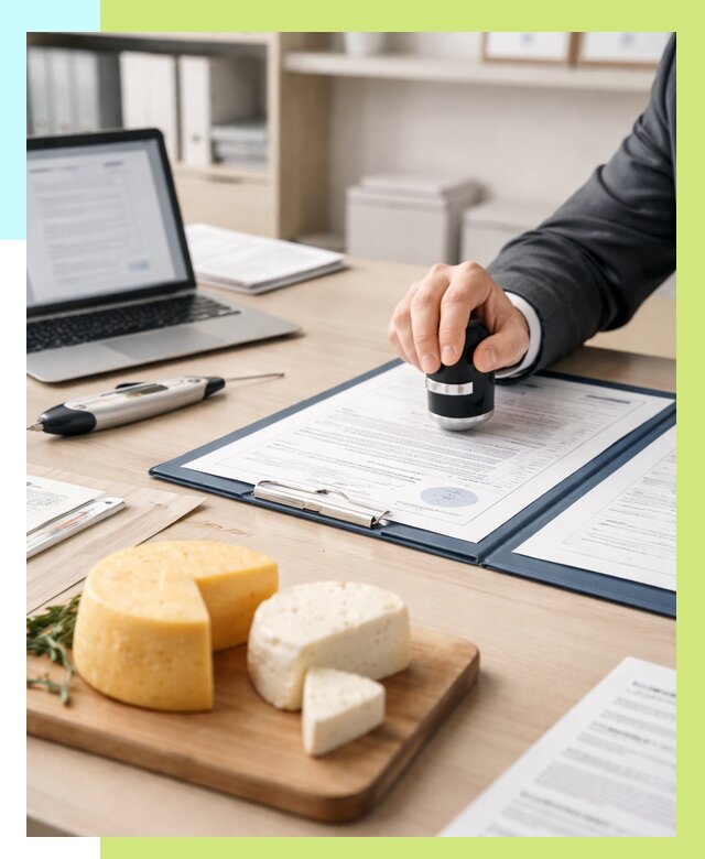 Сертификация сыров в Ярославле от 15402 р | Сертификат на сыр Алешин-Рсл