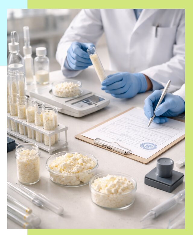 Сертификация творога в Ярославле от 12322 р. под ключ | Алешин-Рсл