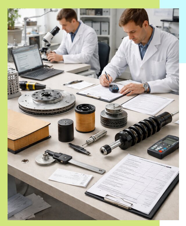 Сертификация автозапчастей и комплектующих в Ярославле по ГОСТ