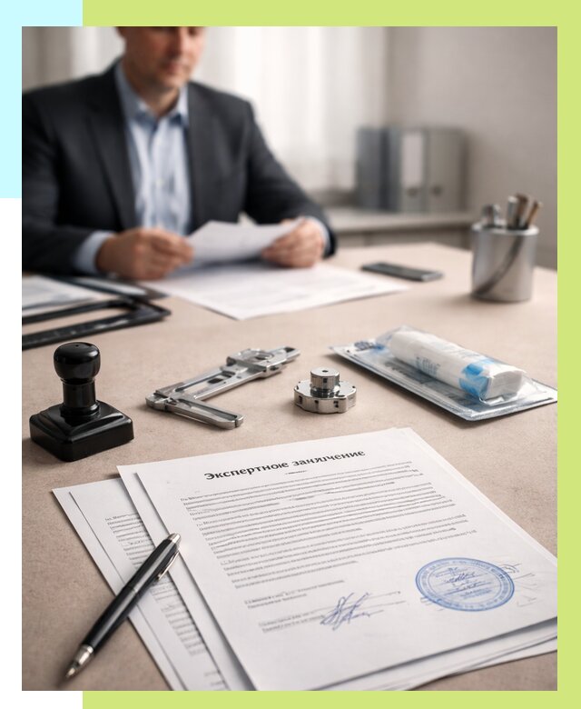 Экспертное заключение на продукцию в Ярославле от 8728 р. | Алешин-Рсл