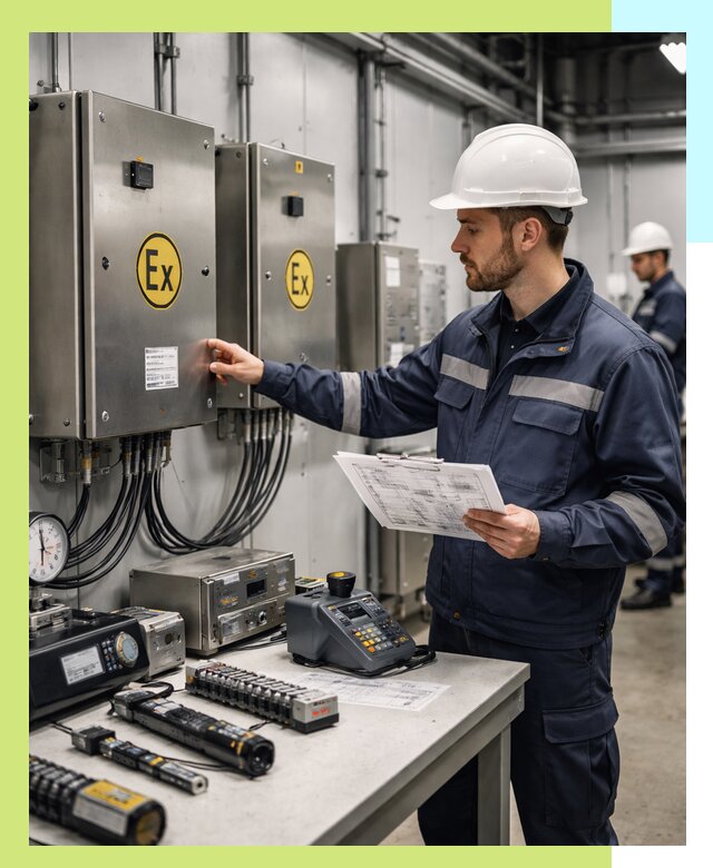 Сертификат взрывозащиты промышленного оборудования в Ярославле