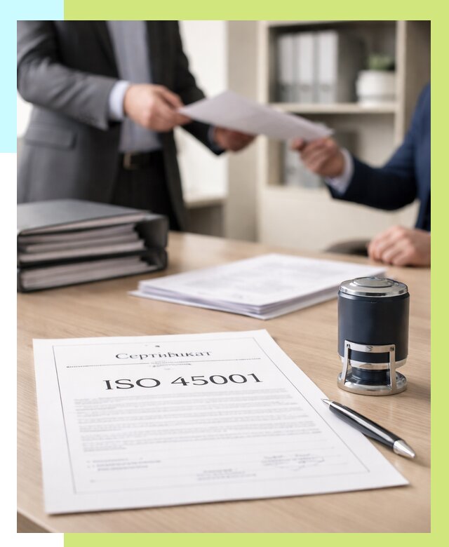 Сертификат ISO 45001 в Ярославле под ключ от 46206 р. | Алешин-Рсл