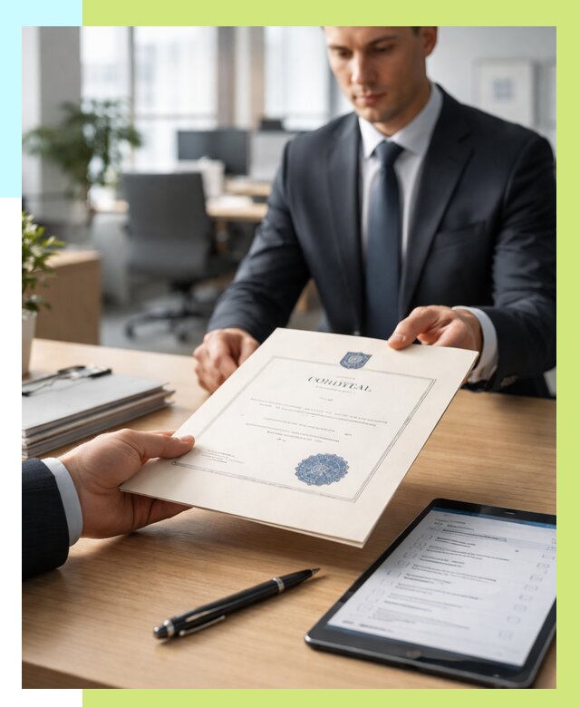 Сертификат ISO 30301 в Ярославле от 35938 р. | Алешин-Рсл - под ключ