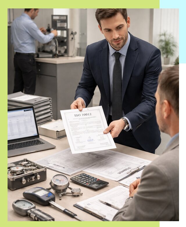 Выдача сертификата ISO 10012 по требованиям метрологии в Ярославле